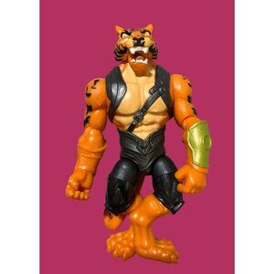 Tiger-Man Action Figure  '90s Cartoon Hero  Fierce and Ready for Adventure